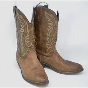 Laredo Women's Kadi Tan Distressed R-Toe Western Boot 5742 SIZE 9M